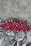 Janjanlı burgundy eva intensive beaded bridal henna crown - 8