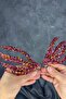 Purple Double Sided Comb Büge Bridal Hair Accessory - 5