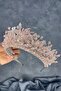 Powder Livan Beaded Bridal Henna Crown Hair Accessory - 7