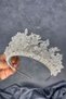 Livan Beaded Bridal Henna Crown Hair Accessory - 4