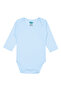 Long Sleeves Romper/Bodysuit. Set of 6 - Blue, Orange, Brown, 3-6 Months - 4
