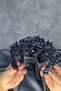 Navy Blue Salba Bridal Henna Crown and Hair Turban Accessory - 8