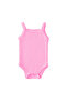 Sleeveless Girls Romper/Bodysuit. Set of 6 , 3-6 Months , Pink, Lemon, White - 4