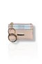 Women's Card Holder & Keychain – Zippered Coin Pocket, 4 Card Compartments, Can Be Attached to Bags