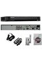 جهاز تسجيل فيديو DVR مزود بأربع قنوات ودقة 4K وحجم 1U وضغط H.265 - 3