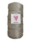 Polyester Silvery Macrome Yarn 100 Gr Shiny Premium 1. Quality Supla Bags Hobby Hand Knitting Yarn - 2