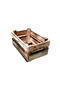مجموعة من 3 علب خشبية مزخرفة - صندوق خشب صنوبر مصنوع يدويًا - 6