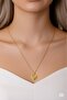 Women's Gold Heart Pendant - 2
