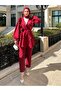 Roza Double Set Claret Red - 5
