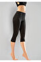 Women's Clothing Gathering Cotton & Elastane Daily Capri Leggings Ol.K40.O05.01