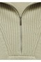 Sweater with Zipper with Wool Blend - 8