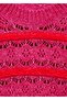 Two-Color Openwork Knitwear Sweater - 5