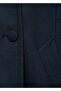 Double-Breasted Cutout Lapel Coat - 7