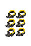 20cm 6PCS GPU VGA PCIe 8 Pin Female To Dual 2X 8 Pin (6+2) Male PCI Express Power Adapter Y-Splitter - 8