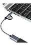 محول USB 2 في 1 - محول USB من النوع A أنثى إلى النوع C وMicro USB ذكر، أسود - 4
