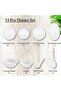 33 Pcs Opal ware Dinner Set Dishwasher Microwave safe BPA Free - 6
