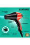 Ikonic Hair Dryer - Speedy (RED AND BLACK) - 2