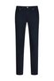 Navy Blue Relaxed Cut 5 Pocket Canvas Trousers