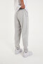 Men's Pique Pants with Elastic Waist, Stretch Fabric Folded Legs, Jogger Model (Wide Fit) - 5