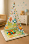 - 2-In-1 Baby Activity Play Gym & Removable Tent - A - 3