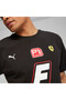 Mens Scuderia Ferrari Race Garage Crew T-Shirt - Black - 3