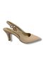 Gedik Pasha 25661-25 Leather Buckle Rubber Band Women's Stiletto - 2