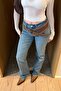 Bootcut Flared Leg Low Waist Jean - 6