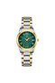 Women's Analog Green Gold Highlight Dial Watch - K25504-TBTHG