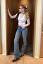 Bootcut Flared Leg Low Waist Jean - 2