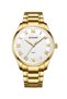 8409 Men’s Gift Watch In White Roman Quartz Wrist Watch