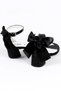 Shimmery and Bow-Knot Girls' Heeled Shoes, Evening Shoes, New Season, Sparkly - 3
