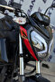 ملصق ملصق للحاجب الأمامي بشعار R باللون الأحمر لـ TVS Raider (2 قطعة) - 5