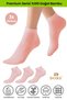 Original Women's 3 Pairs Bamboo Ultra Comfort Anti-Sweat Sports Shoes Sneaker Premium Booties Socks