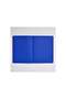 Note White Blue - Unlined Notebook - 3