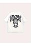 Men's Open Showing Gothic Hooded Casual Street Short Sleeve T-Shirt - 2