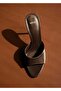 Leather Sandals with Heels - 4