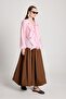 Esmee Ruffle Blouse Pink 29165 - 3