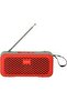 مكبر صوت صغير بتقنية البلوتوث مع تشغيل MP3، ومدخل USB/TF/AUX، ومدى يصل إلى 10 أمتار