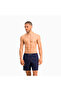 Mens Swim Mid-Length Swimming Shorts - Blue