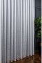 Farbateks Planting Silver Gray Silver Marble Glazed Glitter Pattern Design 3 Layer Pleated Tulle Curtain - 3