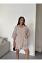 Linen Shirt and Shorts Two Piece Set - 2