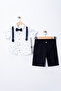 Baby Boy & Child Fish Summer Holiday Salopet Suit