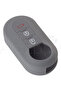 Fiat Compatible 500, Doblo, Fiorino, Punto, Ducato, Bravo, Panda Flat Silicone Key Case (Gray) - 3