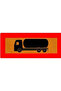 2 Pack Rear Marker Sticker for Heavy Duty Vehicles 500X200 mm - 3