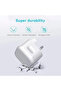 25W USB C Fast Charger with Braided C to Lightning Cable - 4