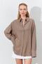 Women's Soil Oversize Linen Shirt