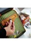 Small Postman Shoulder Bag with Dancing Mouse Figure Ethnic Bohemian Style - Black - 4