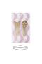 Designworks Set of Two Metal Bookends Mushrooms + Butterfly - 2