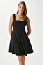 Women's Talya Flexible Black Short Dress 00050 - 5