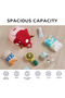 3D Cute Angel Kids School Bag/Activity Bag 10" - Red - 2